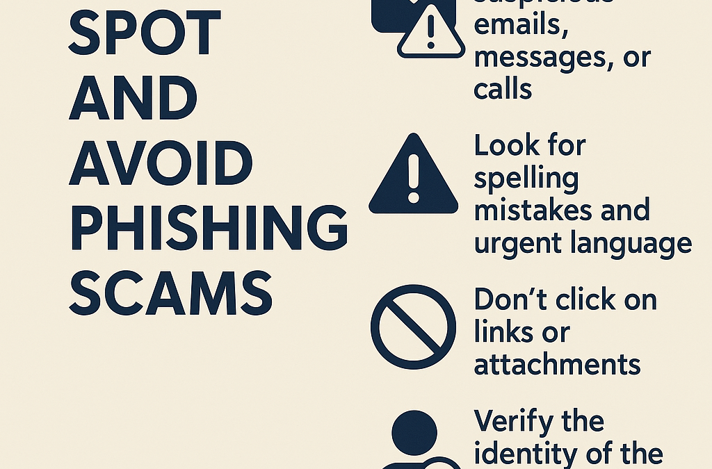 How to Spot and Avoid Phishing Scams