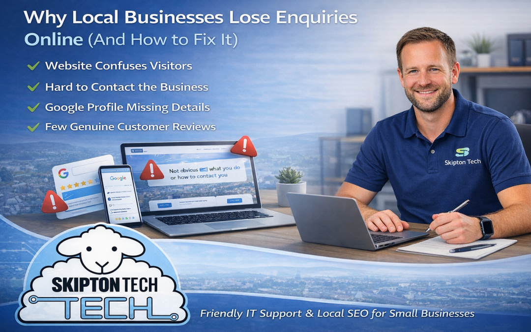 Why Local Businesses Lose Enquiries Online (And How to Fix It)